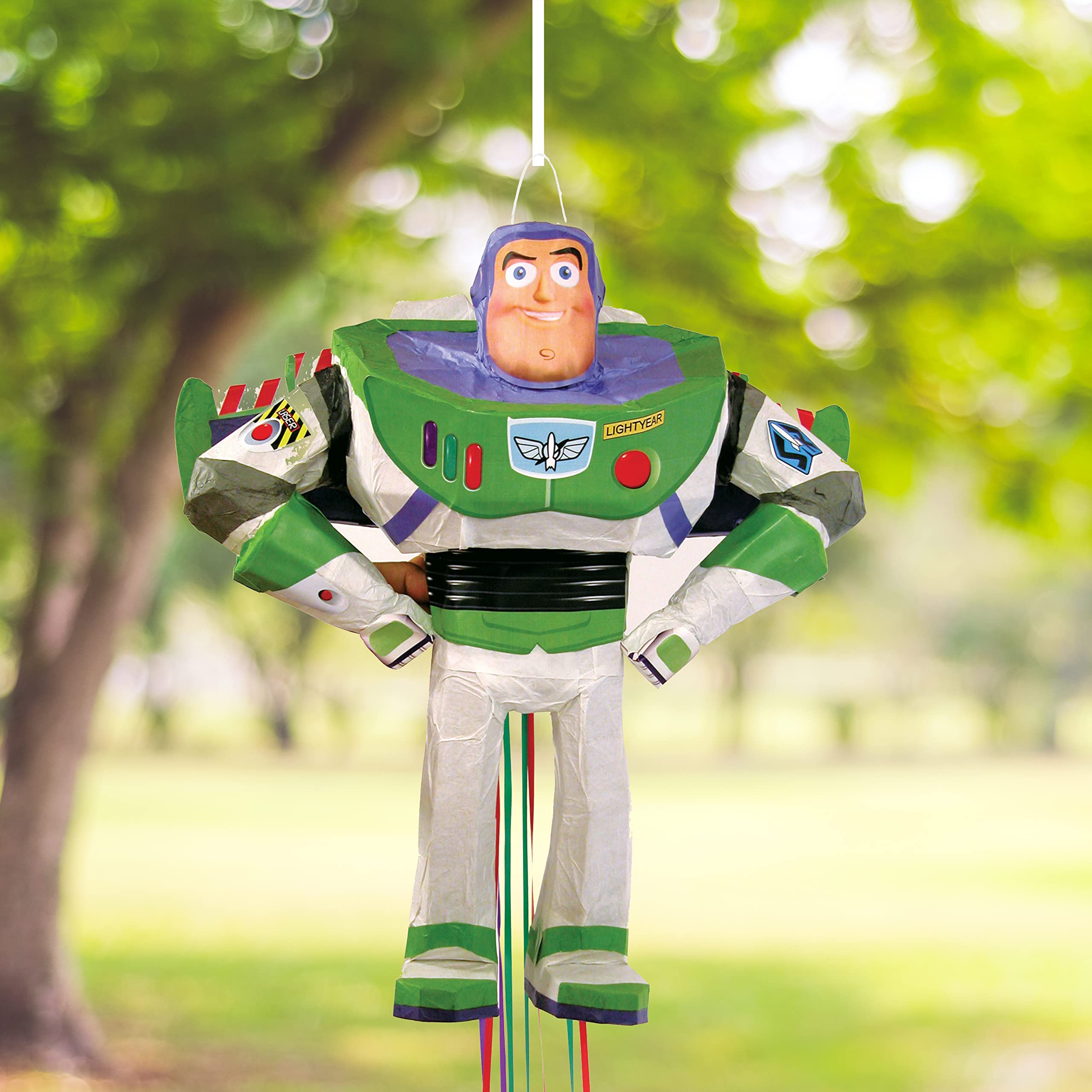 Unique Party Buzz Lightyear 3d Pull Pinata image
