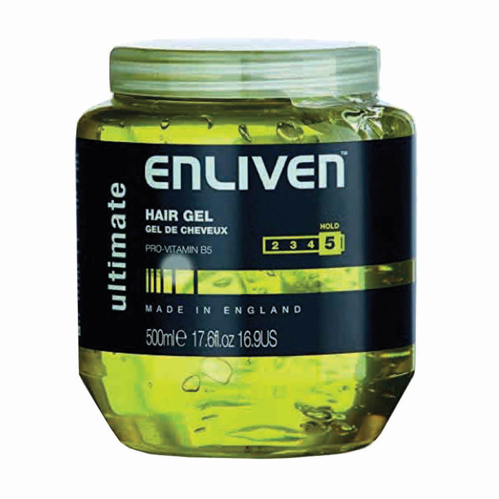 Enliven Hair Gel 500 Ultimate (Yellow) 500ml 
502155 image