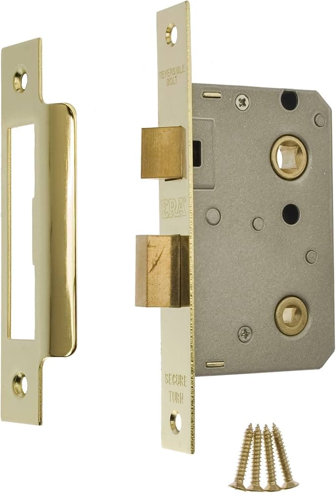 Era 2.1/2'' Brass Effect Bathroom ShasLock