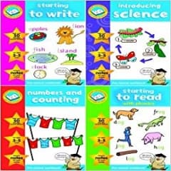 Sticker Work Books 4 Designs