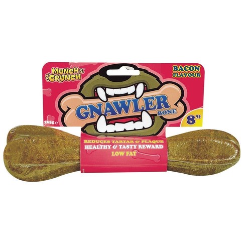 151 Munch & Crunch  Gnawler Bone 8" Bacon Flavour (mc0105) image