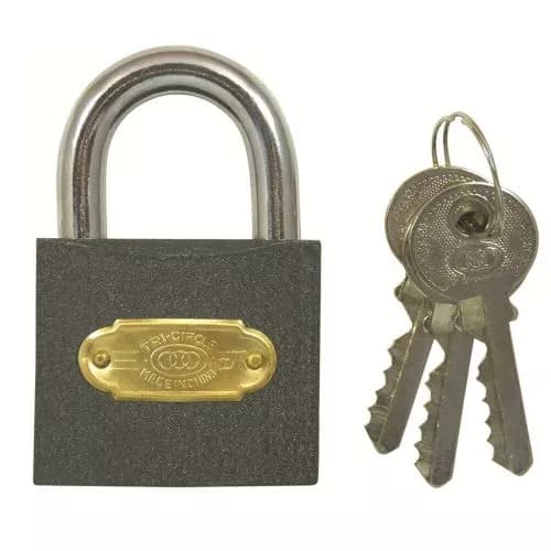 Tri-Circle Laminated Padlock 50mm (TLK650)