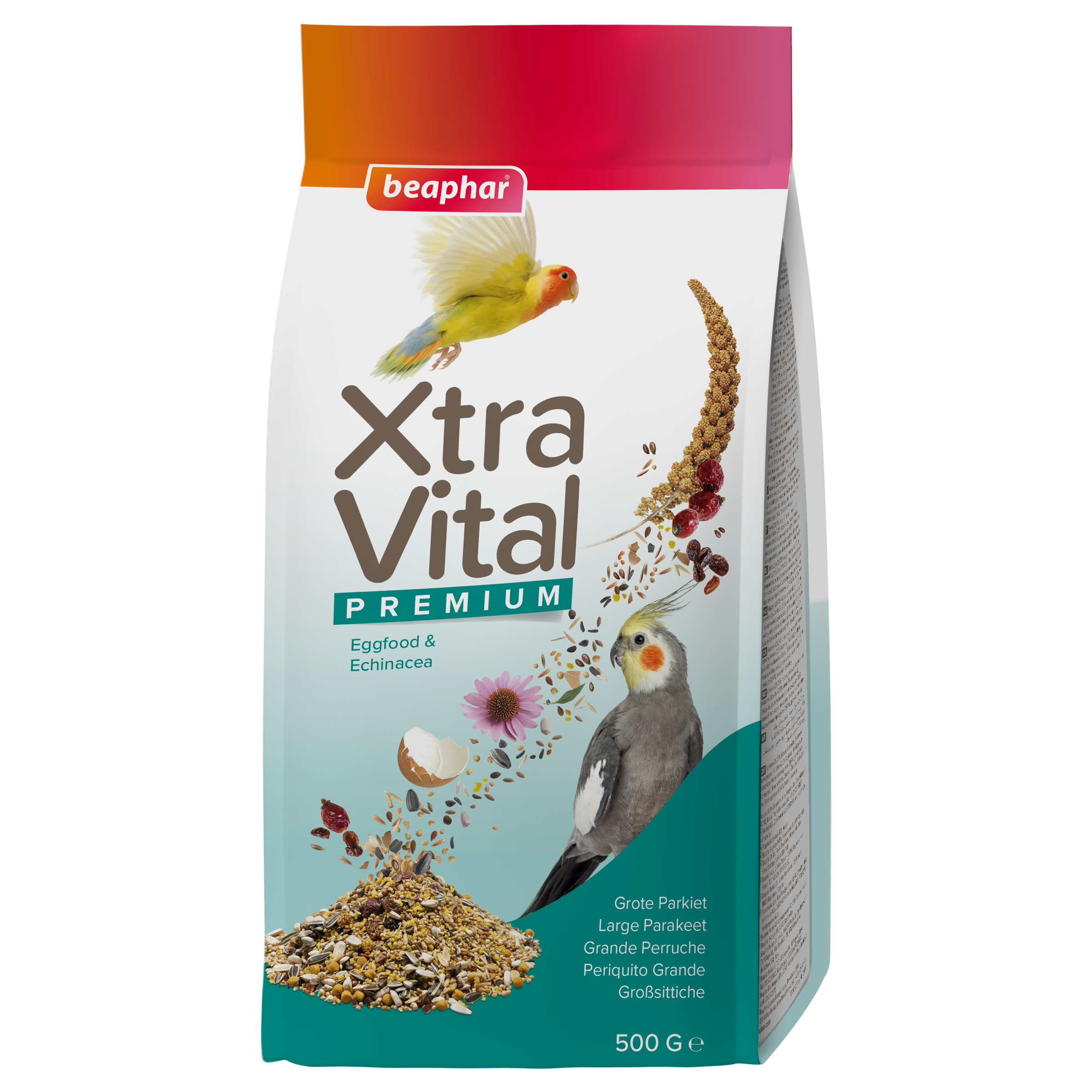 Beaphar Xtra Vital Large Parakeet 500g image