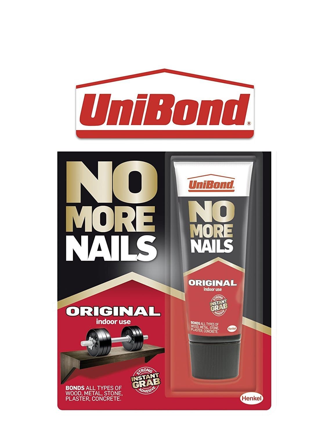Unibond No More Nails Mini Tube - Interior 52g