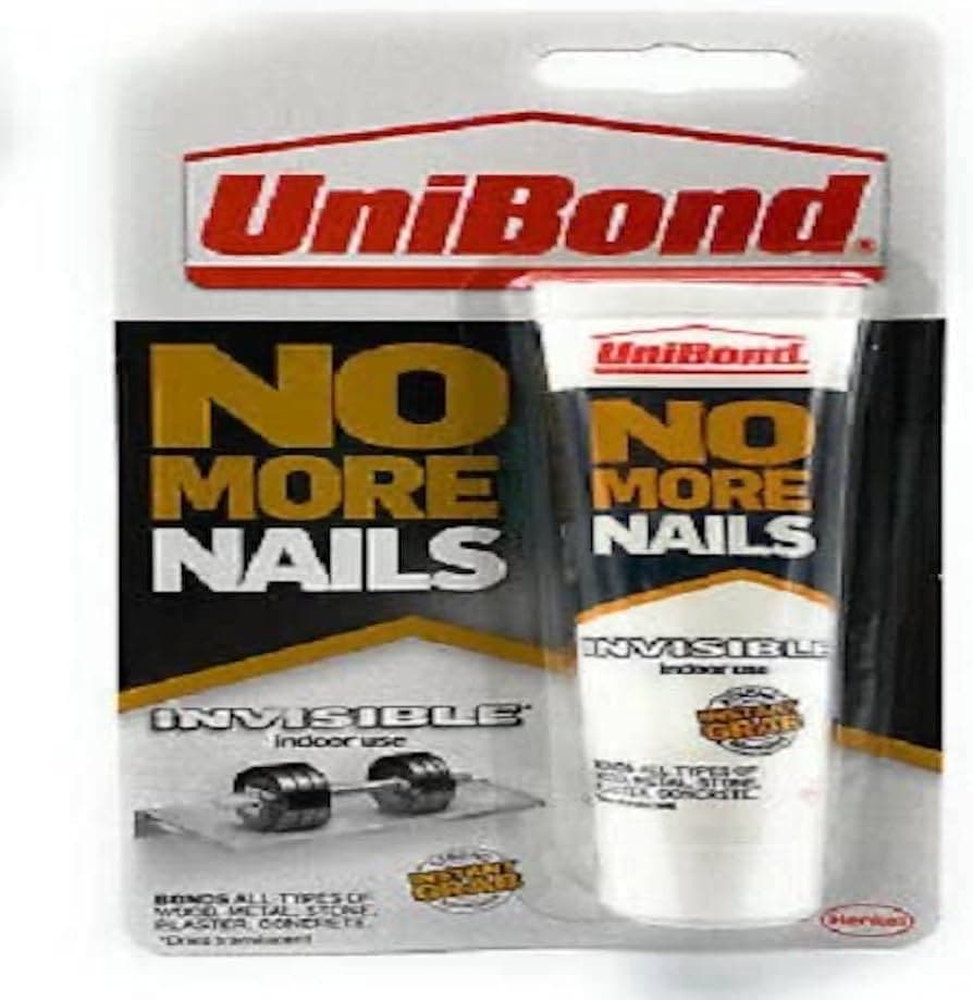 Unibond No More Nails Invisible Mini Tube - Invisible