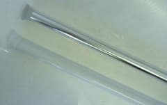 Shower Curtain Extendable Rod White (140cm to 260cm)
