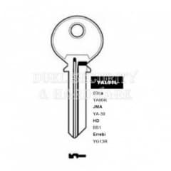 Yale Cylinder Blank Errebi YG13R Pk10 (YAL91L)