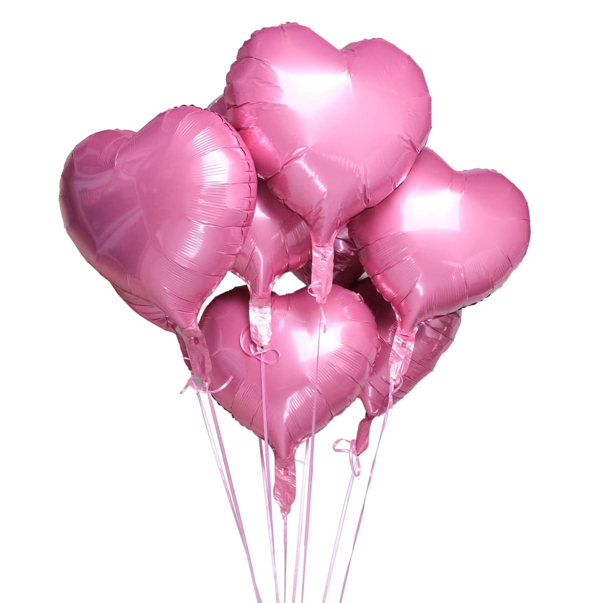 Unique Party 18" Pkg Heart Pstl Pink Foil Balloon