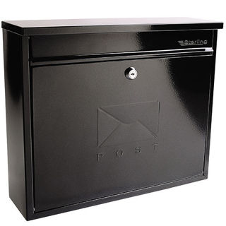 Sterling Elegance Post Box Black image