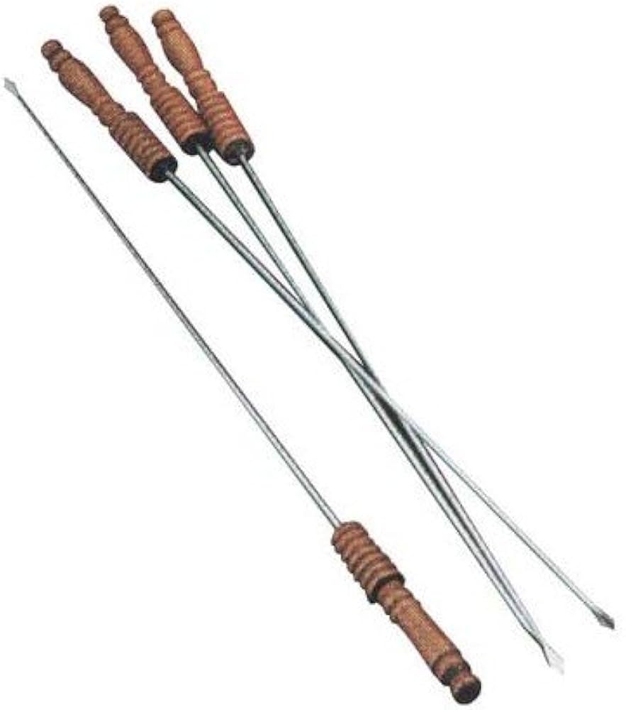 Metaltex Set Of 4 Skewers image