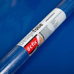 DC Fix Decorative Self Adhesive Film 45cm x 2m Plain Glossy Blue (F3460162) 1