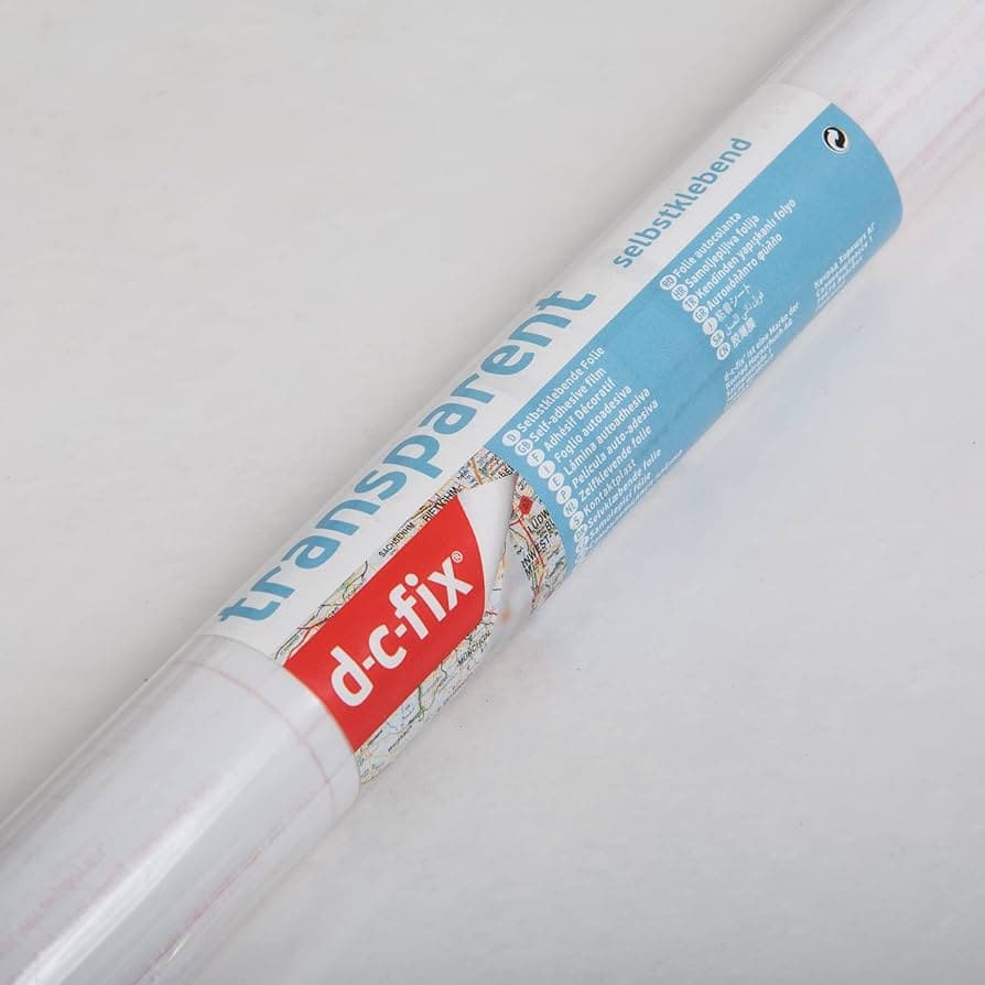 DC Fix Decorative Self Adhesive Film 45cm x 15m Gloss Transparent (F2000112)