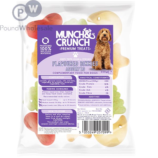 151 Munch & Crunch  Marrow Bone Bikkies (mc0122-24) image