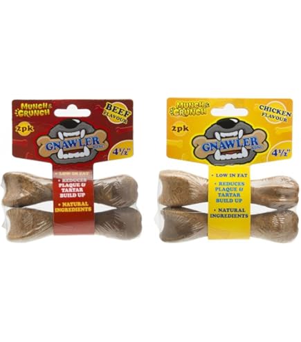 151 GNAWLER BONE 5" 2pk ASSORTED image