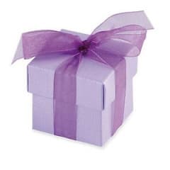 10 Square Boxes & Lids Asst.