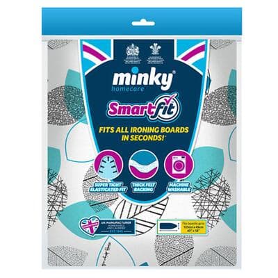 Minky Smartfit Cover 125x45cm Ironing Board Cover