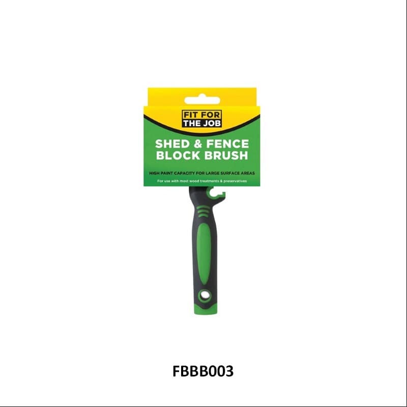 Rodo Fit For Job Shed & Fence Block Brush