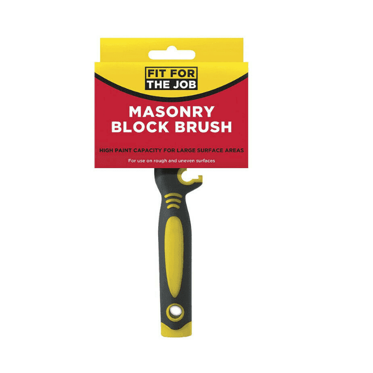 Rodo Fit For Job Masonry/Exterior Block Brush