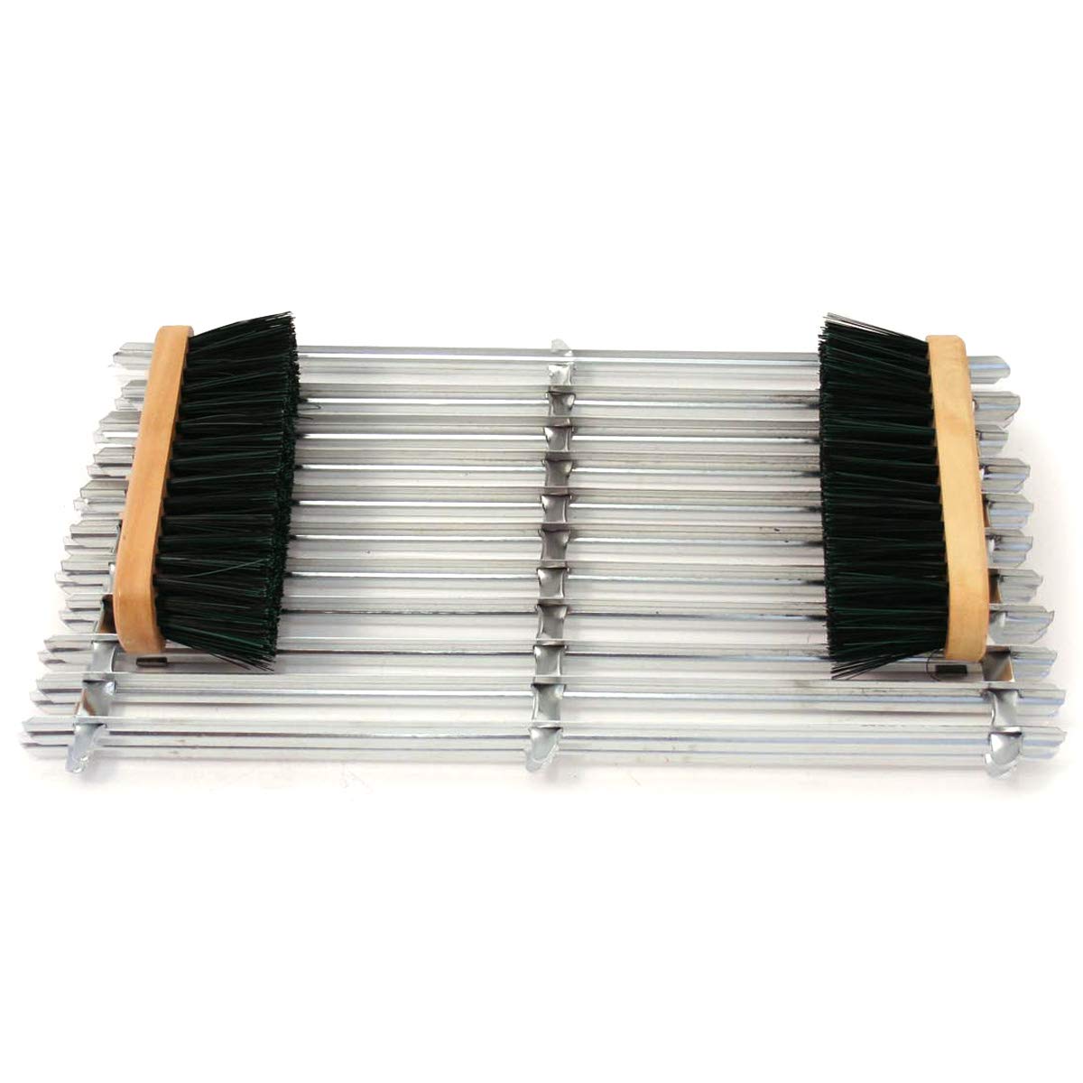 Charles Bentley Scraper Mat, 20"x12", With Two Brushes image