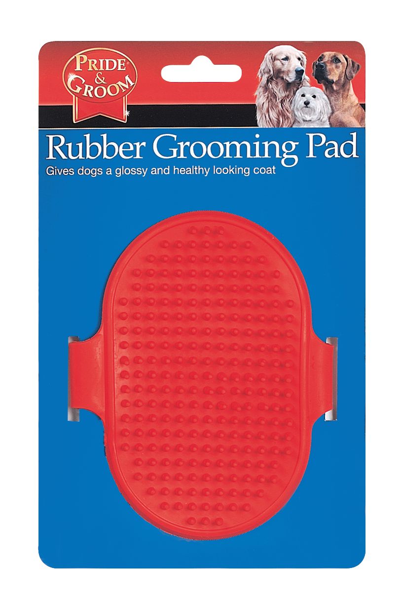 151 Pride & Groom  Rubber Grooming Pad(new Des) (pap008a) image