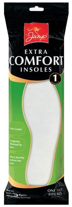 151 Jump  Extra Comfort Insoles 2pk (62716a-36) 1