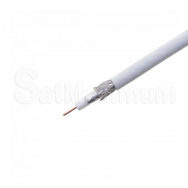 RG6 Dual Satellite Cable 100M White image