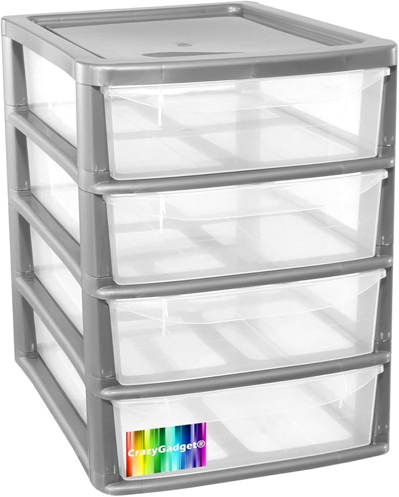 Thumbs-Up A4 4 Drawer Slim Tower Units. image