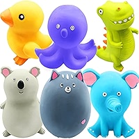 151 Pets Play  Rubber Toys 4 Styles (pap1042) image