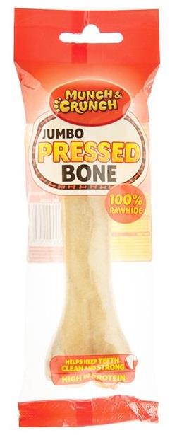 151 Munch & Crunch  Rawhide Pressed Bones 2pk (mc1029) image