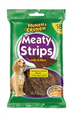 151 Munch & Crunch  Lamb & Rice Strips - 18 Strips (mc0078) image