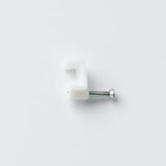 Star Pack Cable Clip Flat White TW & E 1.0mm(72074)