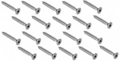 Star Pack Woodscrew Pozi Twinthread CSK BZP 7x1.1/4(72171)