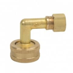 Hose Connector Straight 3/4in x 3/8in