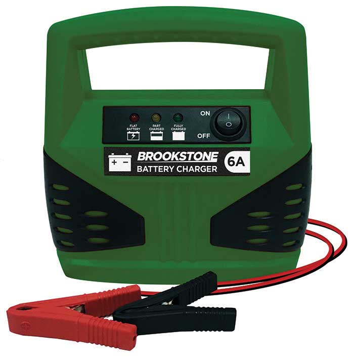 Brookstone Battery Charger 6Amp image