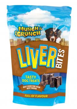 151 Munch & Crunch  Liver Bites 150g (mc0130) image