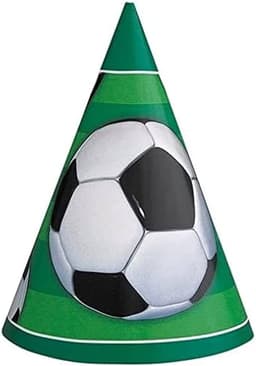 Unique Party 8 3d Soccer Party Hats 1