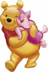 Super Shape Packaged Foil Balloon : Winnie The Pooh Big Hug