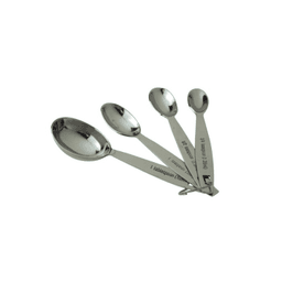 Apollo Measuring Spoons S/S Set 4 Carded 1