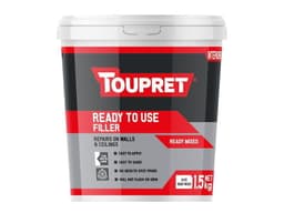 Toupret Ready Mixed Filler Red Tub 1.5kg. 1