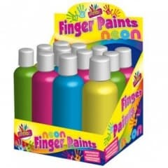 Tallon Neon Finger Paints 200ml
