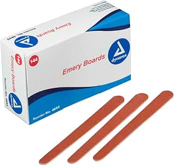 Duralon 7" Jumbo Emery Board Card of 12 (2170) image
