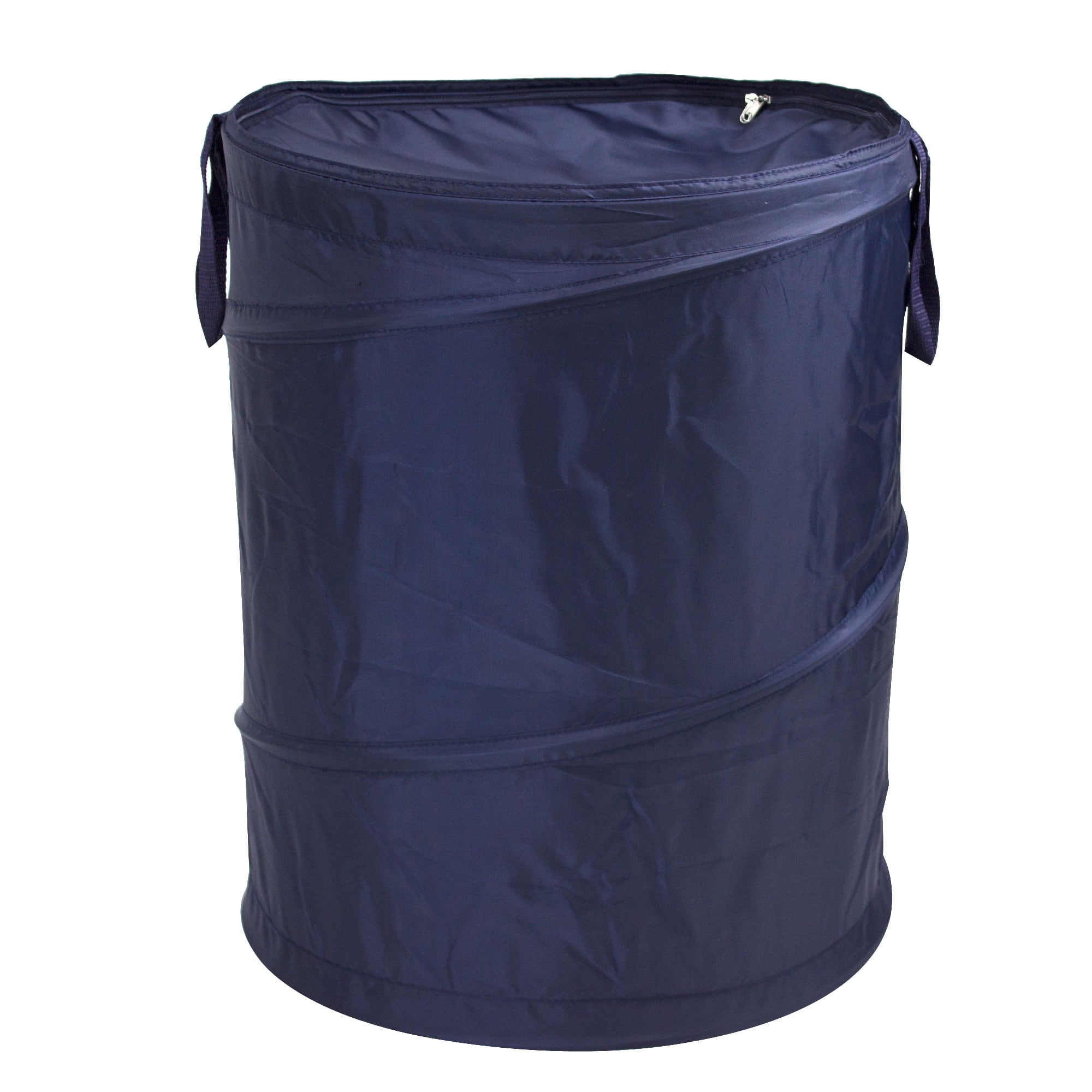 Pop UP Laundry Hamper Non Woven Navy 58x45cm image