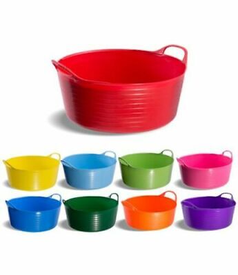 Tubtrug Flexible Small Shallow Red (15Ltr) image