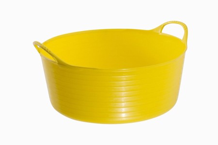 Gorilla Tub Small Shallow Yellow (15Ltr) image