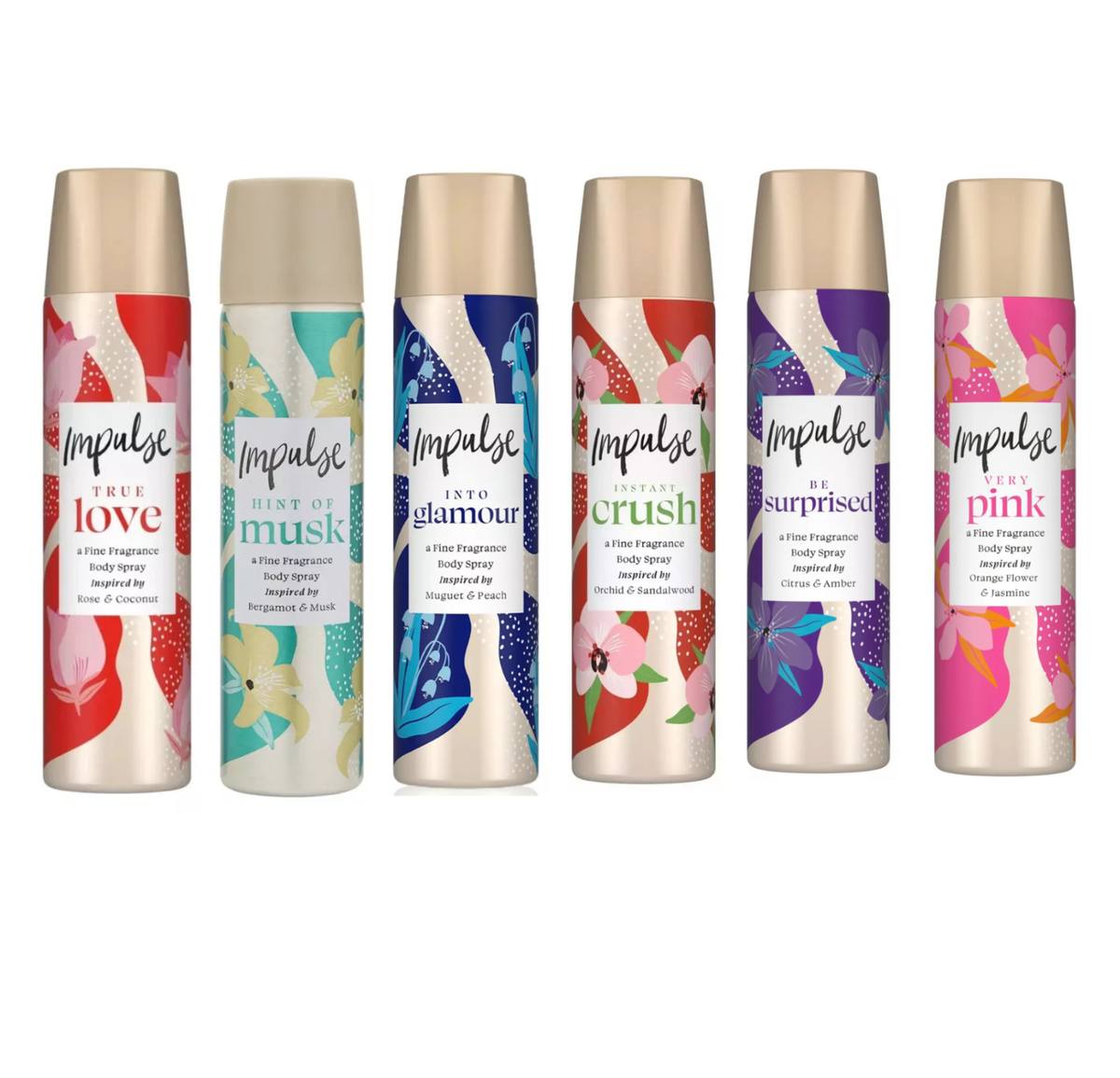 Impulse Body Spray Love Puzzle 75ml image