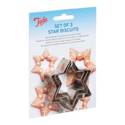 Tala Star Coloured Cookie Cutters 1
