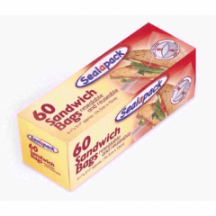  151 SEAL A PACK 40pc SANDWICH BAG  (SAP1056)