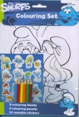 The Smurfs Colouring Set
