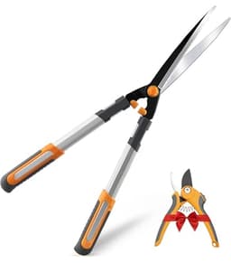 Kingfisher Pro Gold Deluxe Telescopic Hedge Shears [RC306] 1