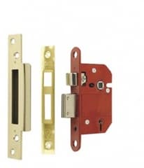 Era 2 1/2" Fortress Sashlock BS Brass Effect 10yr Guarantee 2